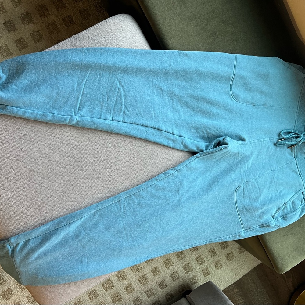 Athleta Teal Cozy Jogger Sweatpants
